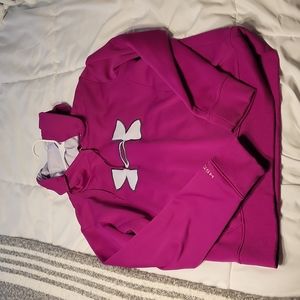 Purple under Armour women's Hoodie large sweatshirt